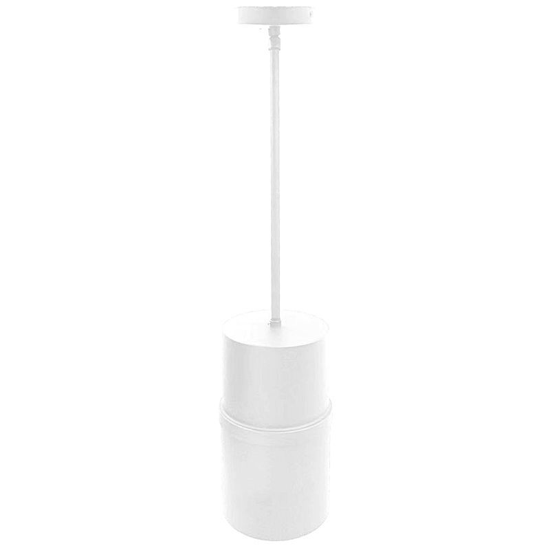 Westgate Cmc9 Decorative Extension Cylinder, Wh, Commercial Indoor Lighting, White Finish