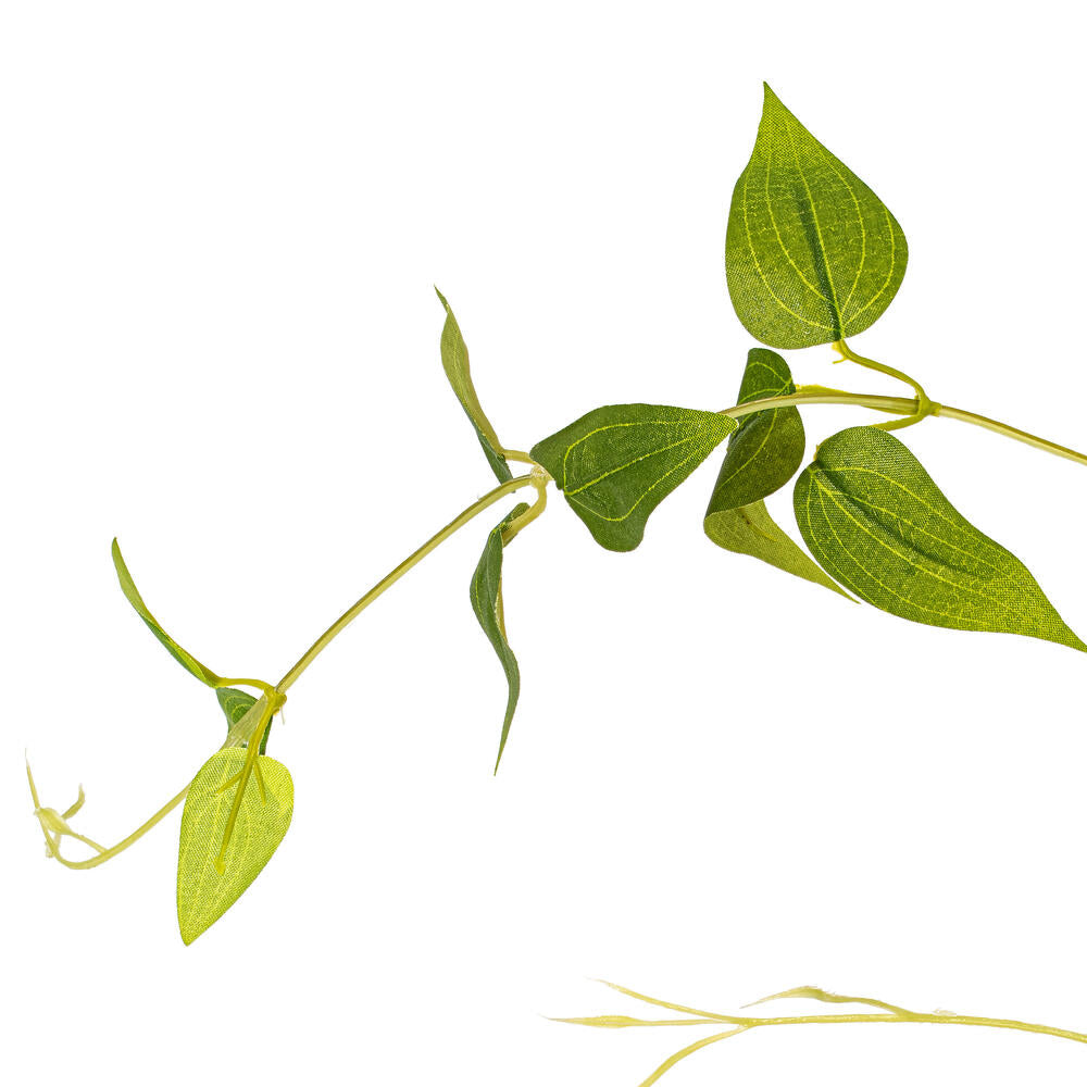 Vickerman 43" Artificial Green Clematis Leaves Spray. Includes 3 sprays per pack.