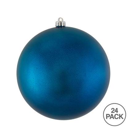 Vickerman 2.4" Sea Blue Matte Ball Ornament 24 per Bag