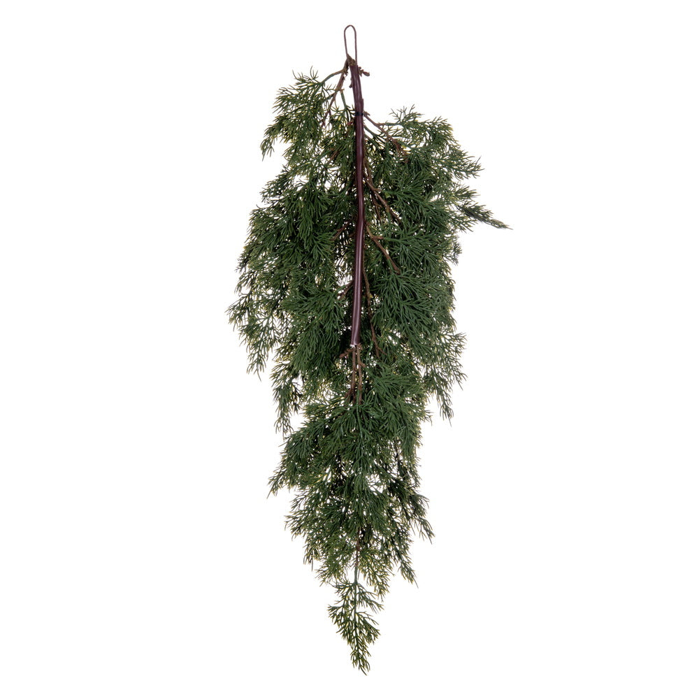 Vickerman 29" Artificial Green Cypress Teardrop.