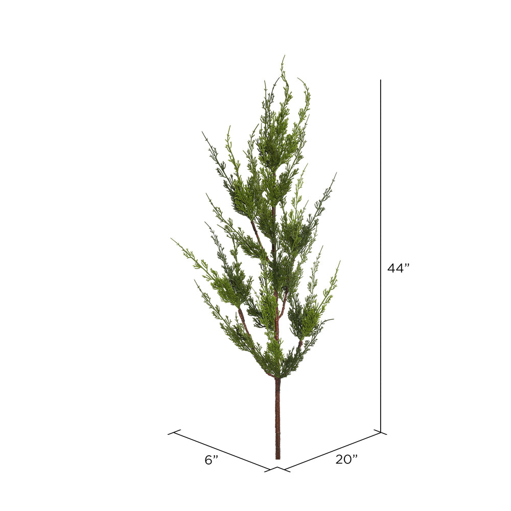 Vickerman 44" Artificial Green Monterey Cypress Spray.