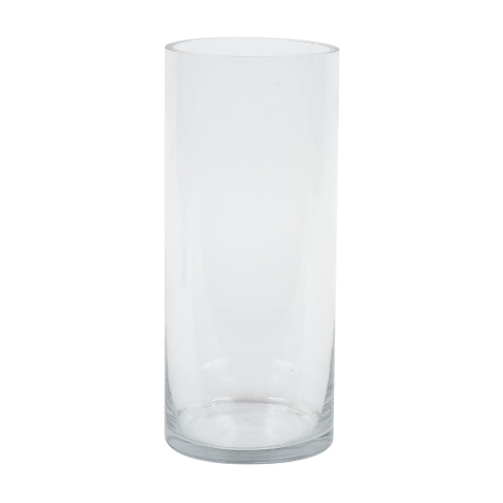 Vickerman 14" Clear Cylinder Glass Container