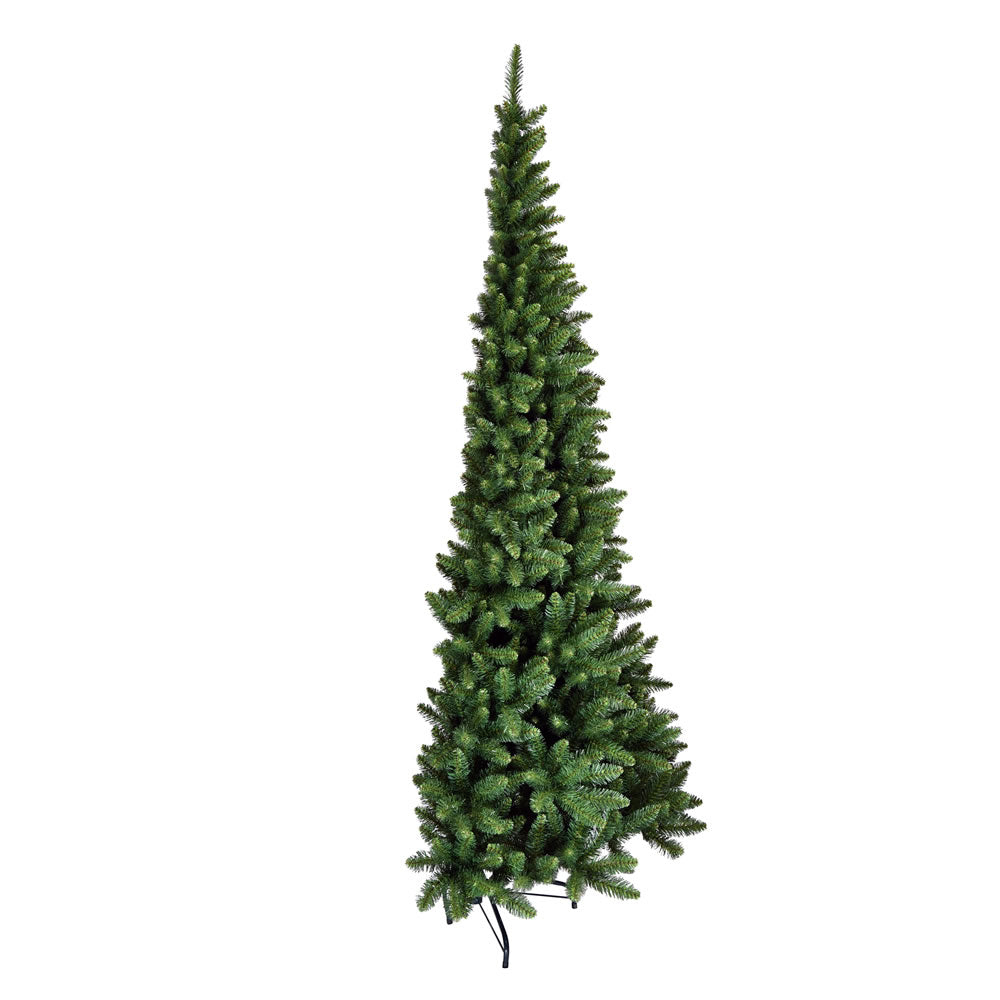 Vickerman 9' x 62" Chapel Pine Artificial Christmas Half Tree Unlit