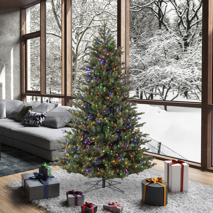 Vickerman 6.5' x 52" Welch Fraser Fir Artificial Christmas Tree Multi-colored Dura-Lit LED lights