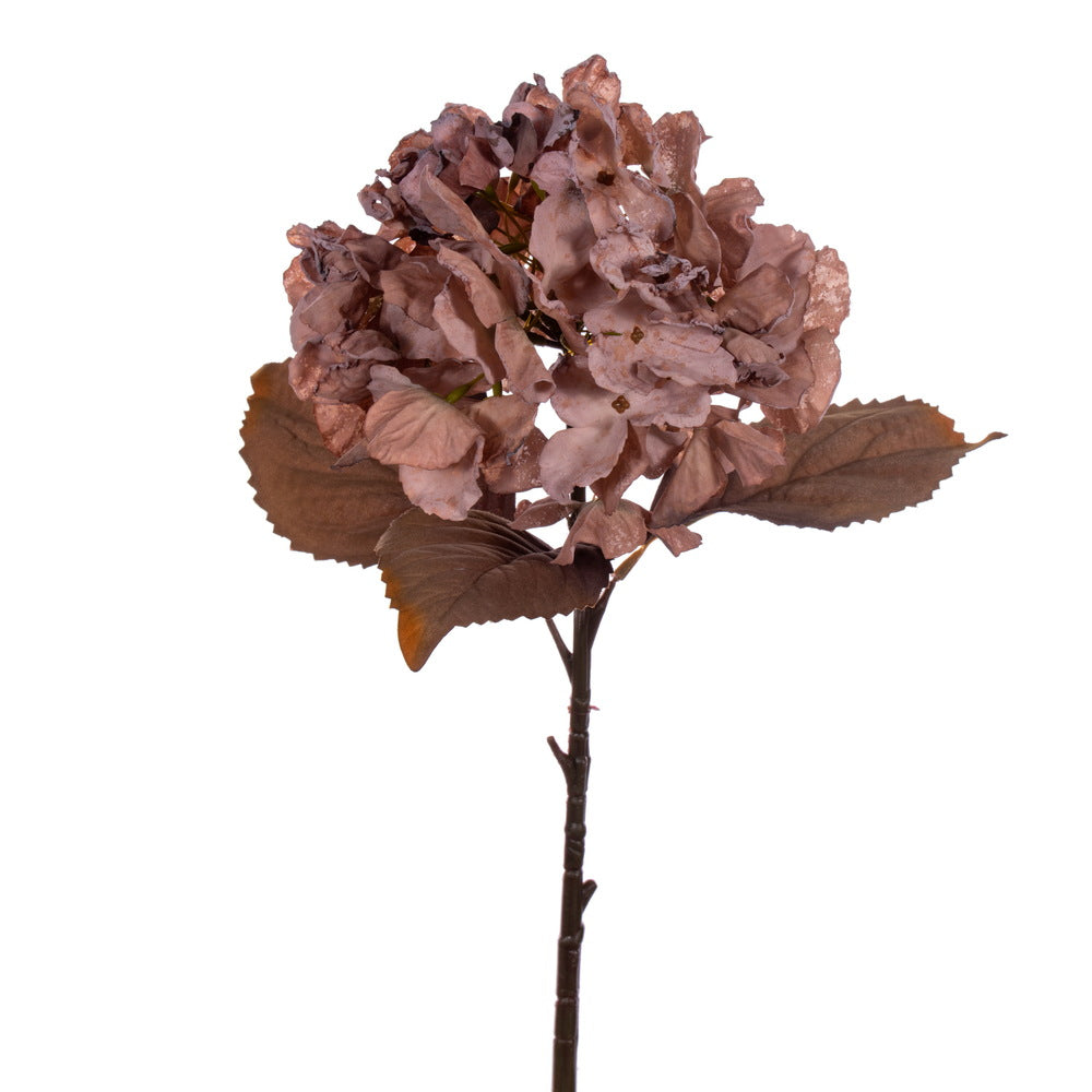 Vickerman 18.5" Light Mauve Artificial Dried Hydrangea Spray 2 per Bag.