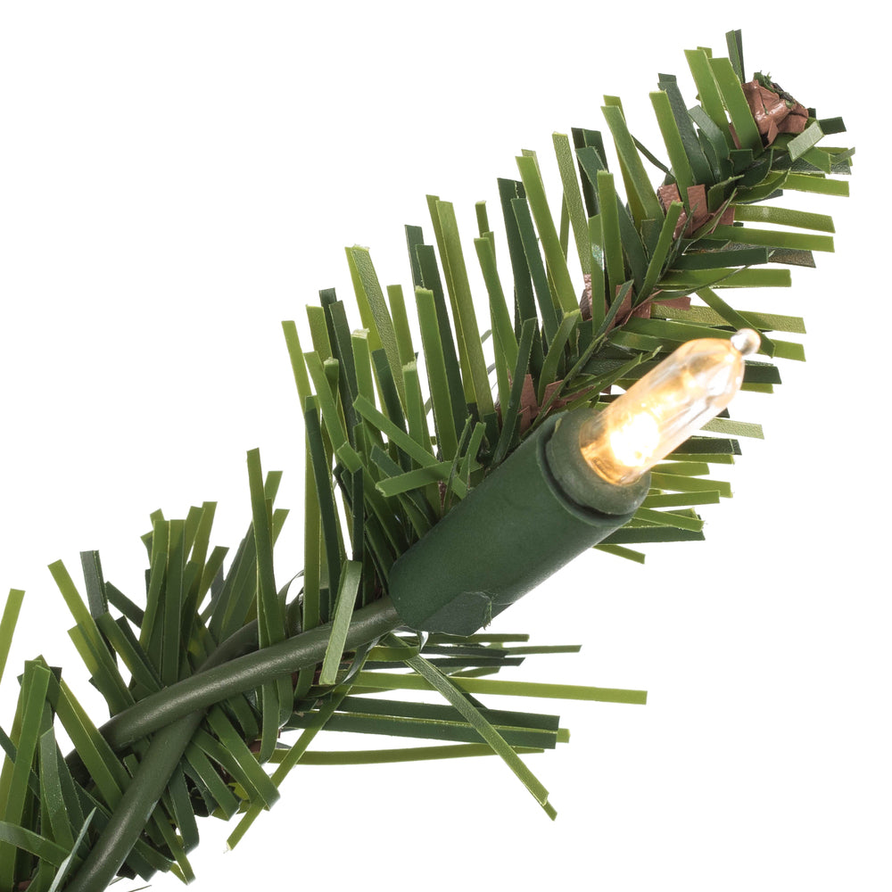 Vickerman 7.5' x 62" Balsam Spruce Artificial Christmas Tree Warm White Dura-lit LED Lights