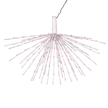 Vickerman 240Lt x 32" White Starburst Pink 5mm LED Lights.