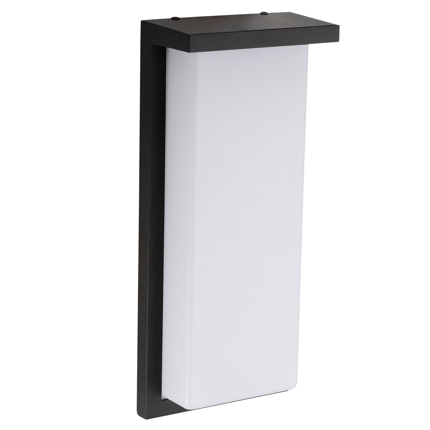 ASD Lighting LED Outdoor Wall Sconce 14" 20W 120V CCT Selectable 3000/4000/5000K Dimmable Black ETL