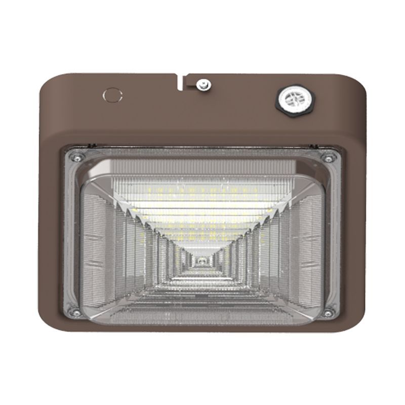 Westgate Builder Series Indoor Sq Canopy Light Selectable 10/20/30W 30/40/50K, Brz, Outdoor Lighting, 10W/20W/30W, 130 Lumens/W, 30K/40K/50K, Bronze Finish, 0-10V