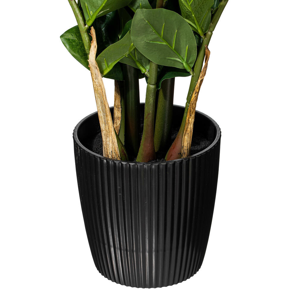 Vickerman 52" Potted Green Zamifolia Artificial Bush.