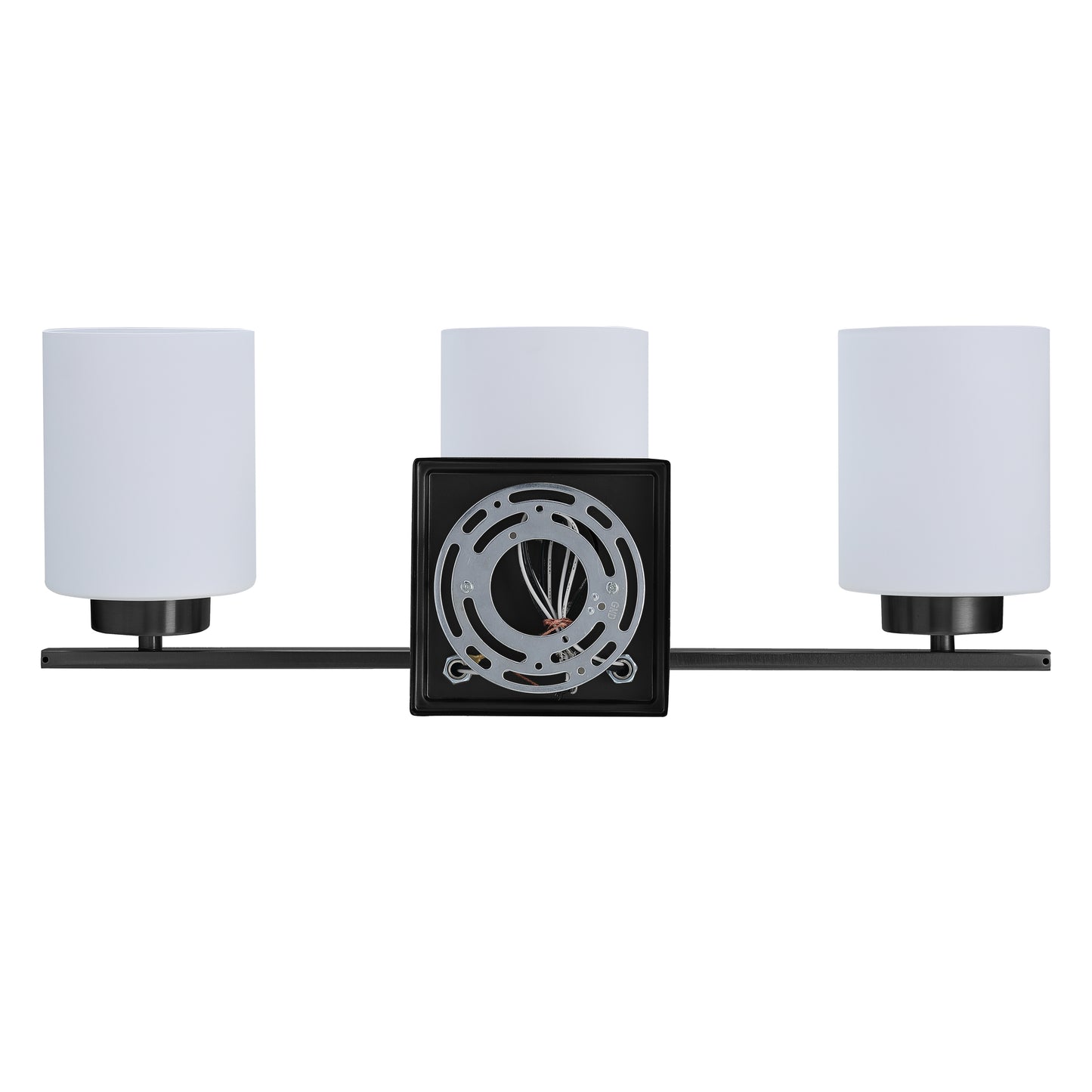ASD Lighting 3-light Vanity Light 3xE26 60W 120V Black ETL