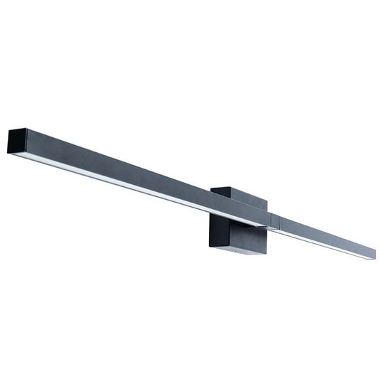 Westgate Rotatable Slim Vanity 48In 40W 5Cct 2800 Lumens C90 Dim, Black, Commercial Indoor Lighting, 40W, 2800 Lumens, 27K/30K/35K/40K/50K, Matt Black Finish, TRIAC Dimming