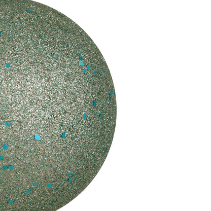 Vickerman 6" Frosty Mint Sequin Ball Ornament 4 per Bag