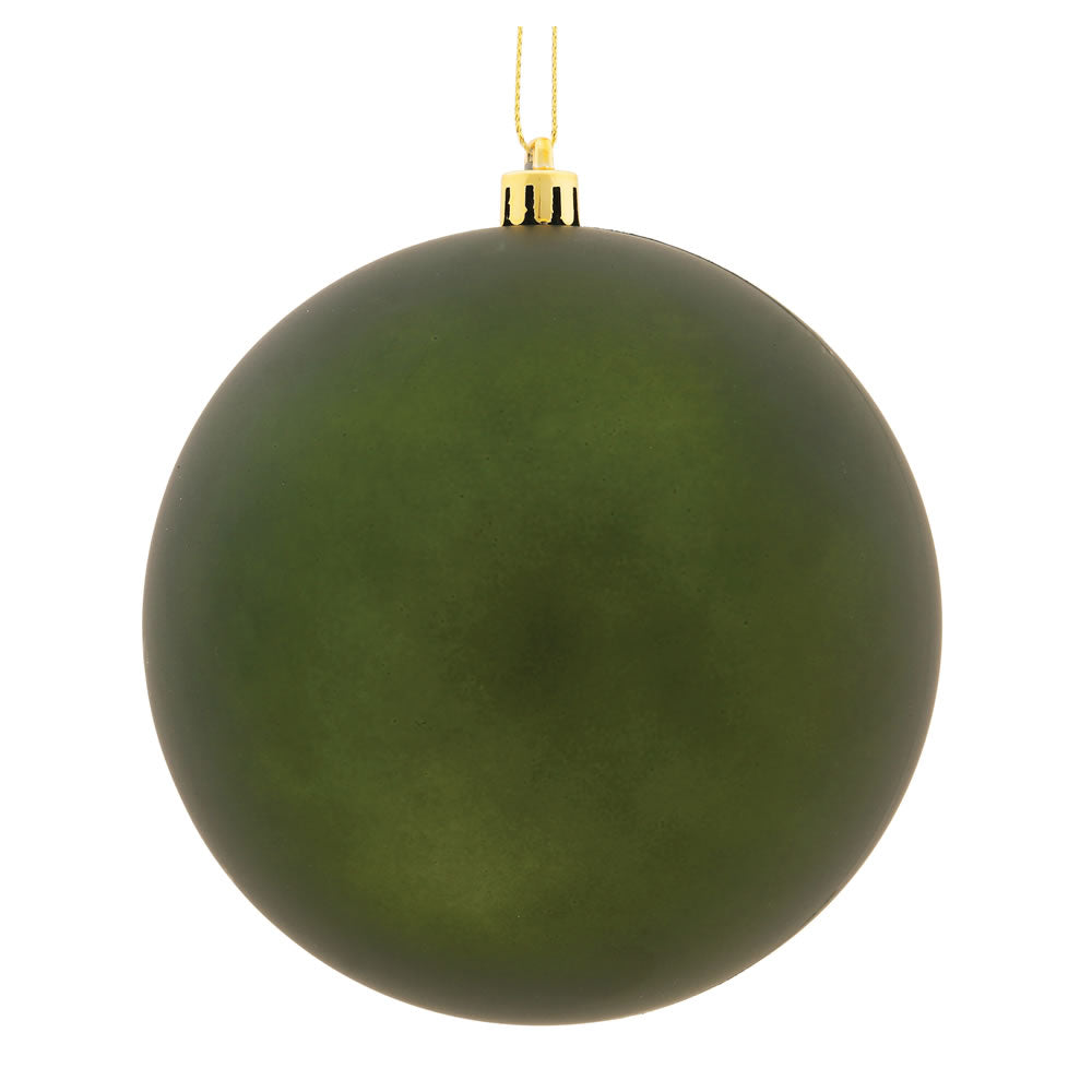 Vickerman 3" Moss Green Matte Ball Ornament 32 per Box