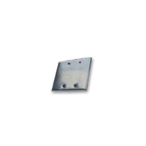 Westgate Heavy Duty Galvanized Blank Cover, Electrical Products, Galv Finish