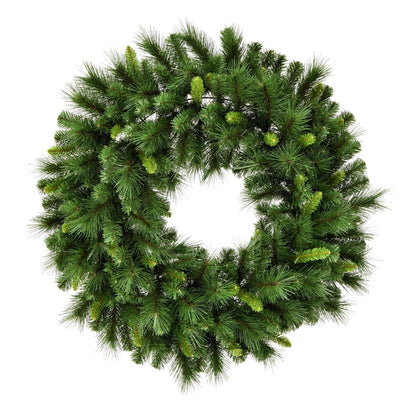Vickerman 60" Bangor Mixed Pine Artificial Christmas Wreath Unlit