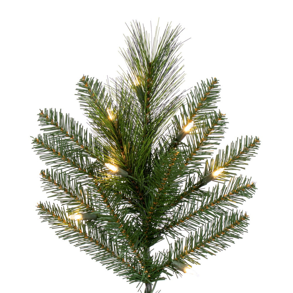 Vickerman 6.5' x 42" Jackson Pine Artificial Pre-Lit Christmas Tree Warm White Lights.