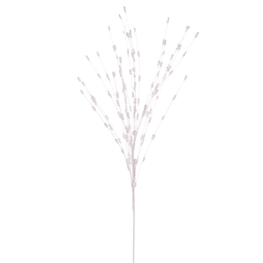 Vickerman 36" White Berry Glitter Spray 6 per bag.