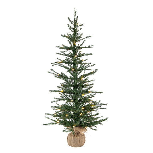 Vickerman 36" Angel Pine Artificial Christmas Tree Warm White Dura-lit LED Lights