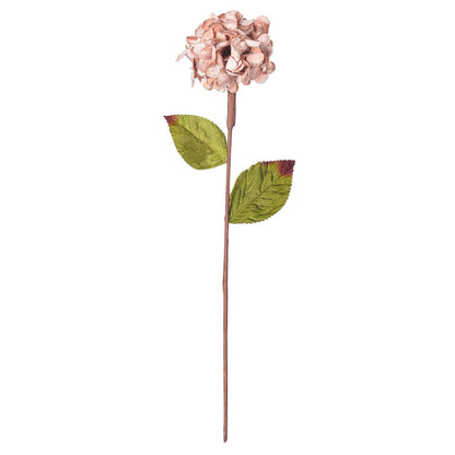 Vickerman 17" Artificial Rose Gold Hydrangea Christmas Spray 3 per bag