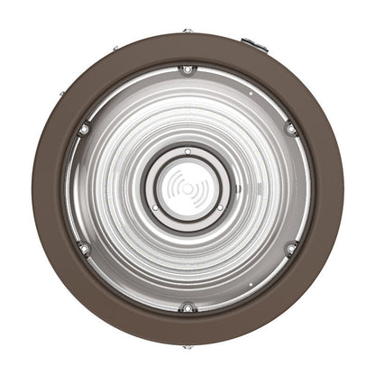 Westgate Builder Series Indoor Round Canopy Light Selectable 30/40/50W 30/40/50K Sensor Ready, Brz, Outdoor Lighting, 30W/40W/50W, 135 Lumens/W,  30K/40K/50K