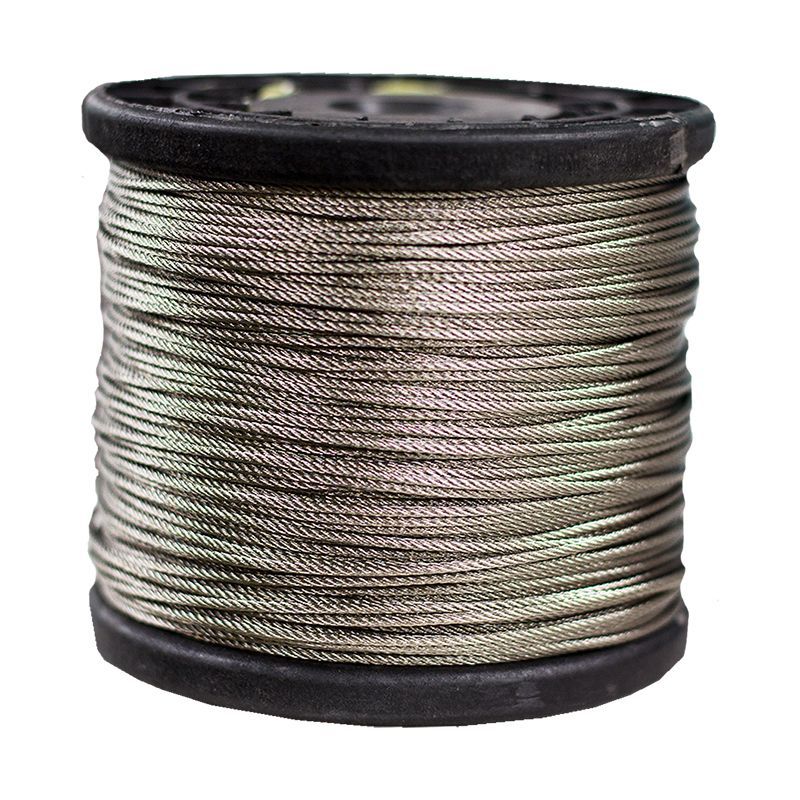 Westgate 1/16In 1000Ft Roll Steel Aircraft Suspension Cable, Commercial Indoor Lighting