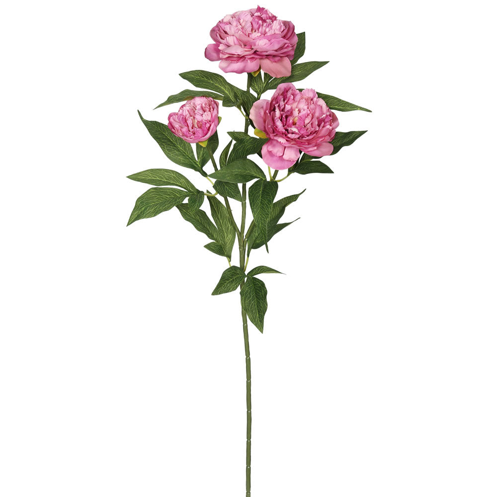 Vickerman 27" Artificial Pink Rose Spray