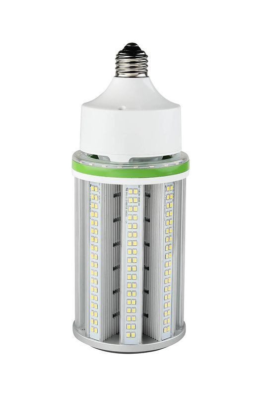 Westgate High-Lumen LED Corn Lamp With Up Light, 100~277V AC, Industrial Lighting, 54W, 7020 Lumens, 5000K, White Finish