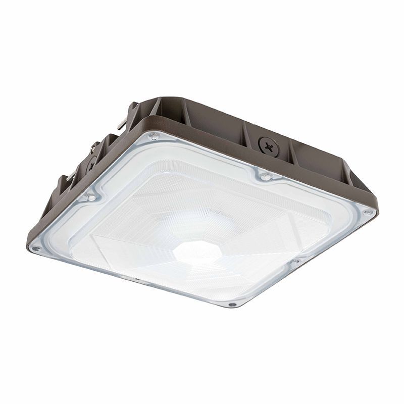 Westgate X-Gen SurFace Canopy Md Housing Adj. 15W-45W 40K 120-277V 0-10V, Outdoor Lighting, 15W/25W/35W/45W, 120 Lumens/W, 4000K, Bronze 0~10V Dimmable