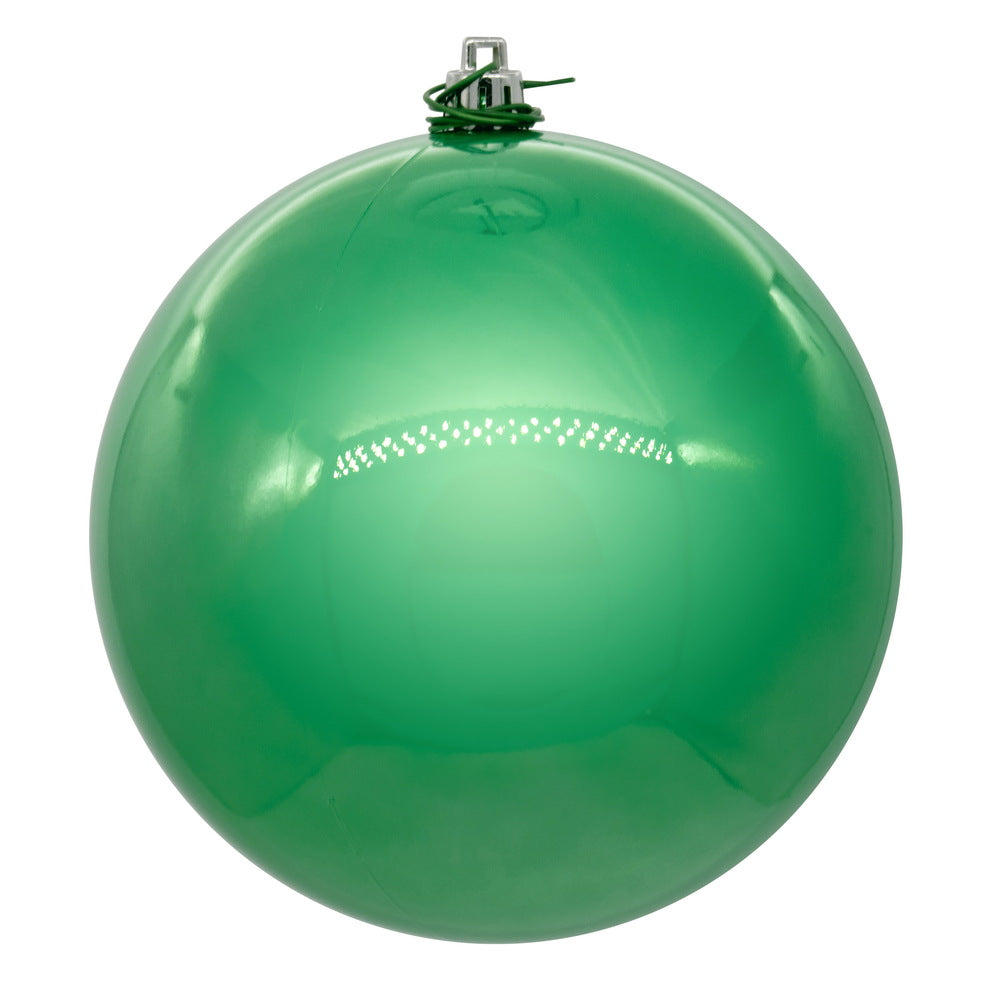 Vickerman 6" Seafoam Pearl UV Drilled Ball Ornament 4 per bag.