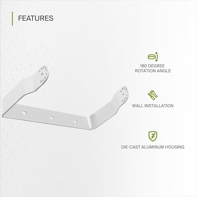 ASD Lighting Floodlight Mounting Bracket 100-200W White