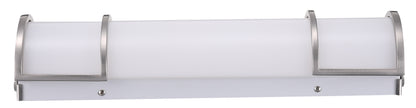 ASD Lighting LED Vanity linear 18inch 20W 120V Triac 3000/4000/5000K Nickel ETL 2 pack