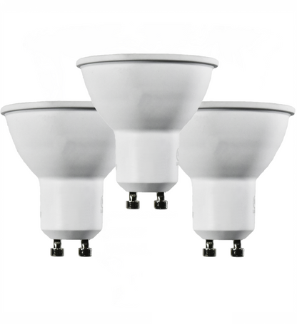 Damar PAR16 Smart WiFi LED Flood Light Bulb 5.5W 400 Lumen E26 Medium Base CCT Selectable Ideal for Track & Recessed Spot Light 120V Tuya App White Finish Pack of 3