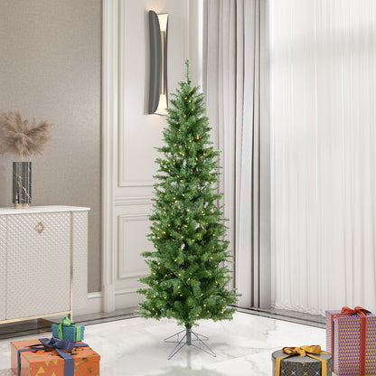 Vickerman 5.5' Salem Pencil Pine Artificial Christmas Tree Warm White LED Dura-lit Lights