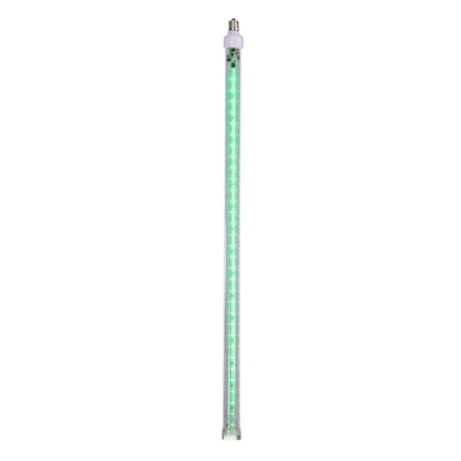 Vickerman 5 Pack of 24" Green LED SnowFall Tube Bulb  64 SMD Doublesided Diodes C9-E17 Nickel Base