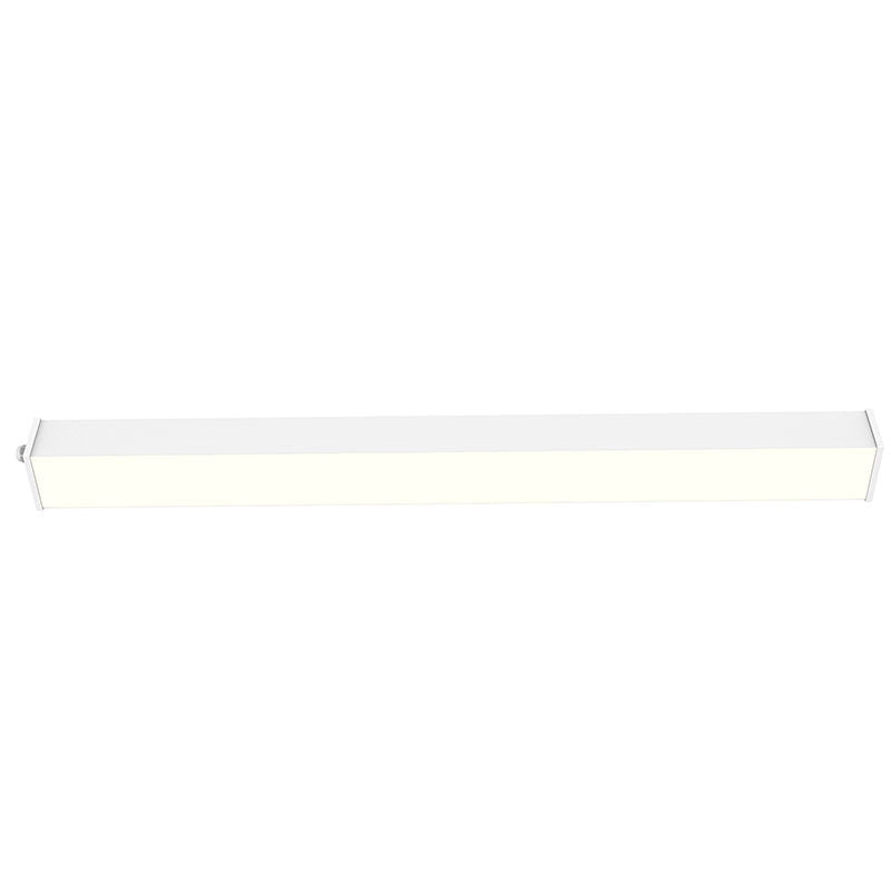 Westgate 4Ft 4In IP66 Wet Loc. Linear Light MCTp 40/60/80W 35/40/50K 0-10 SurFace Mount, Commercial Indoor Lighting, 40W/60W/80W, 105 Lumens/W, 35K/40K/50K, Sandy White Finish, 0~10V Dimmable