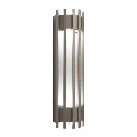 Westgate Crest Wall Scone Cover,  Pen Type , Silver, Outdoor Lighting, Silver Finish