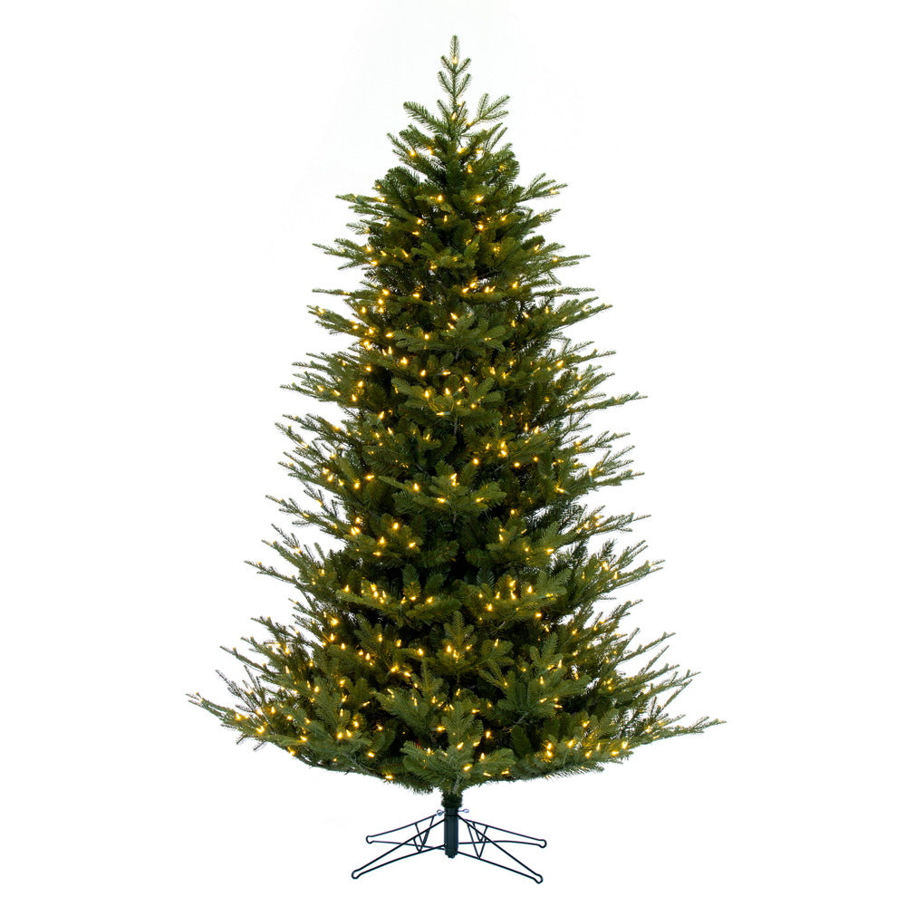 Vickerman 7.5' x 60" North Shore Fraser Fir Artificial Christmas Tree LED Warm White Lights