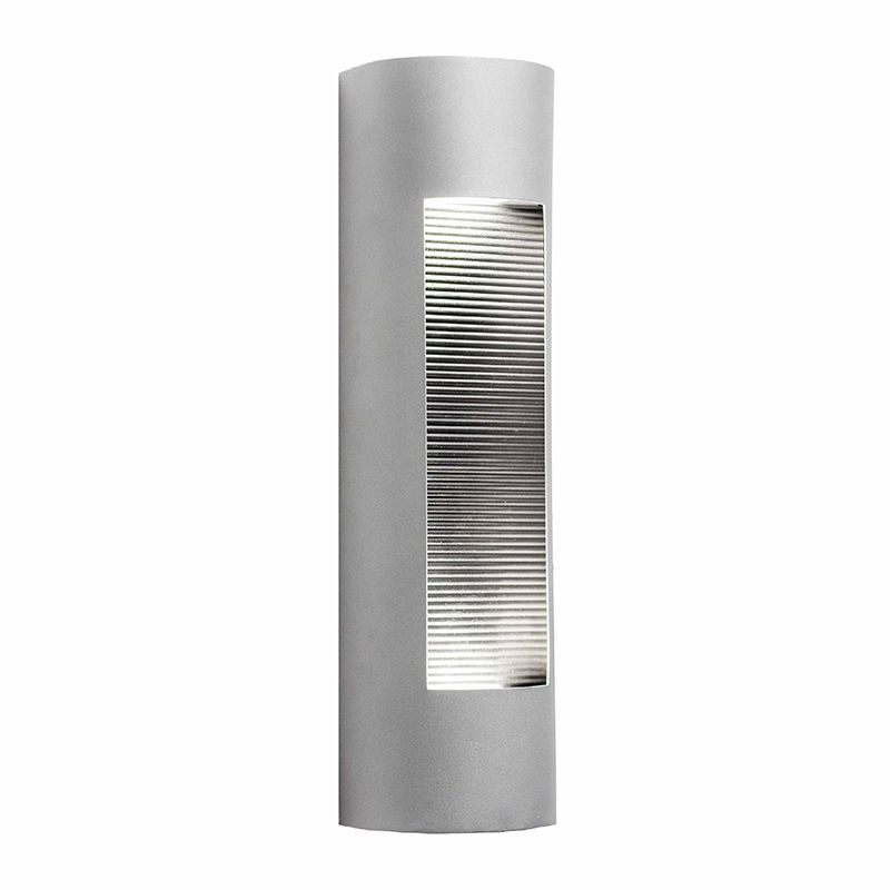 Westgate LED Wall Sconce Light, Outdoor Lighting, 20W(5Wx4), 1800 Lumens, 5000K, Silver Finish