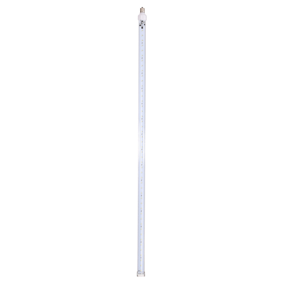 Vickerman 5 Pack of 36" Cool White LED SnowFall Tube Bulb C9-E17 Nickel Base.