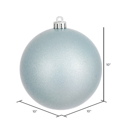 Vickerman 10" Baby Blue Candy Ball Ornament