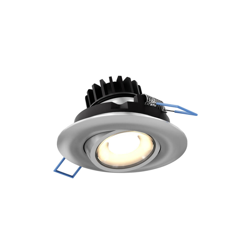 Dals Lighting 3"-4" Round Scope Gimbal Recessed Light - 5CCT Selectable - 120V,120|277|347V