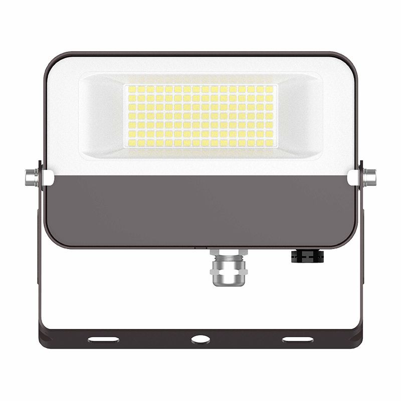 Westgate Compact Flood Light 15W 120V 1600 Lumens, Adj. 30/40/50K, U-Bracket, Outdoor Lighting, 15W, 1600 Lumens, 3000K/4000K/5000K, Bronze Finish