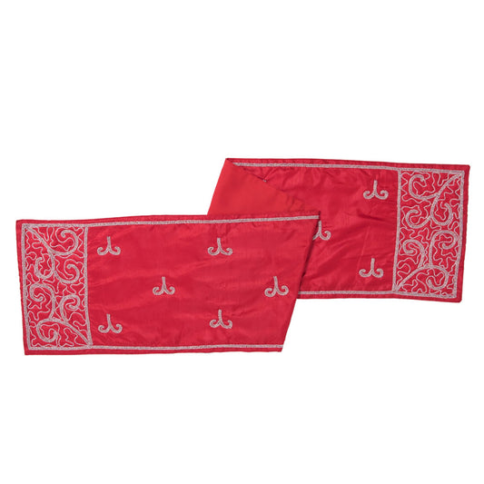 Vickerman Decorative 12" x 60" Filigree Scroll Table Runner