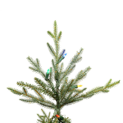 Vickerman 5.5' Itasca Fraser Artificial Christmas Tree Dura-Lit® Multi-Colored LED Lights