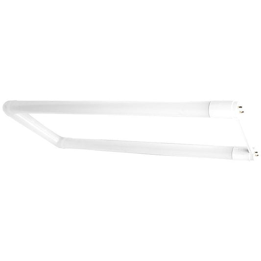 Westgate LED T8 U Shape 2Ft, Work 3 Ways, 100-277 AC,  15W,  1380~1500 Lumens, 4100K, 26X600MM, Ul,Frosted , DLC Listed, Commercial Indoor Lighting, 15W, 2000 Lumens, 4100K, Frosted Finish