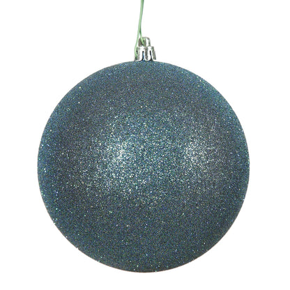 Vickerman 2.4" Sea Blue Glitter Ball Ornament 24 per Bag