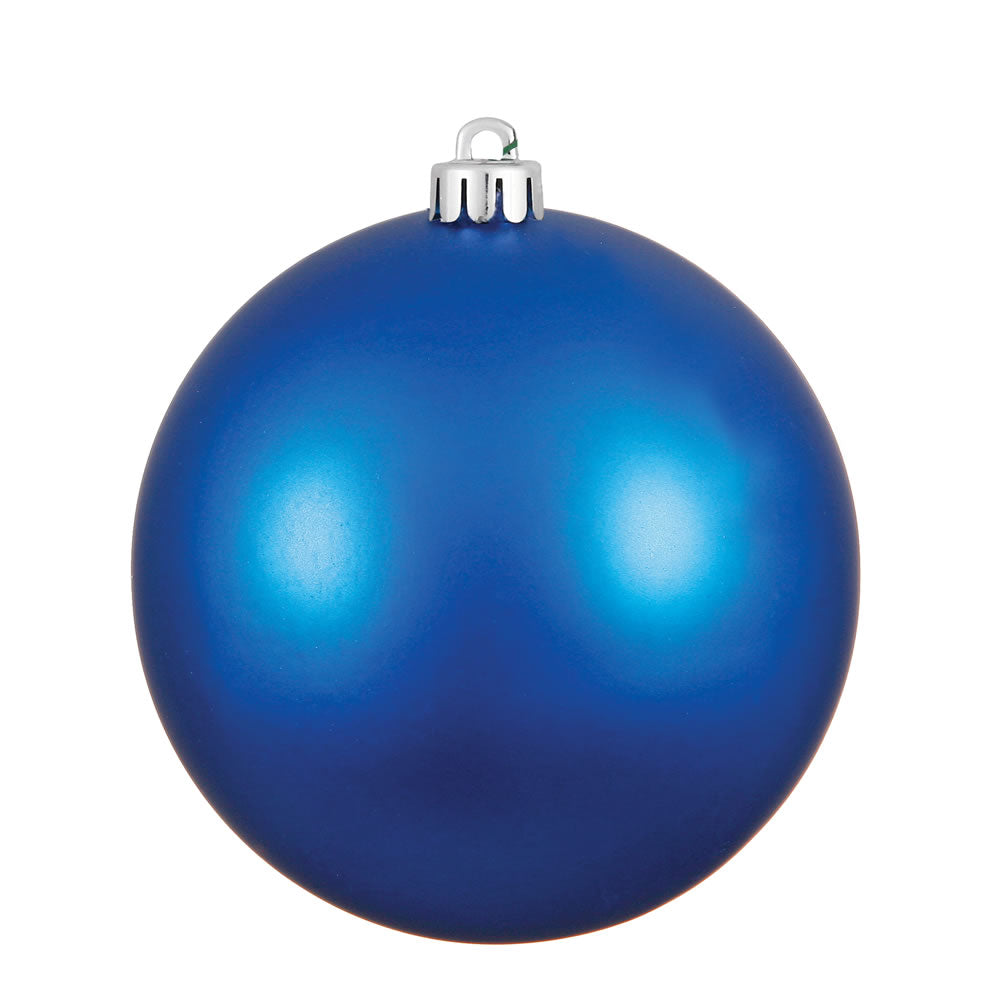 Vickerman 2.4" Blue Matte Ball Ornament 24 per Bag