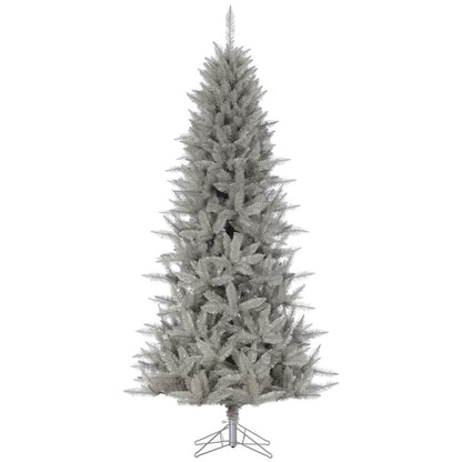 Vickerman 12' x 64" Platinum Fir Artificial Christmas Pencil Tree Unlit