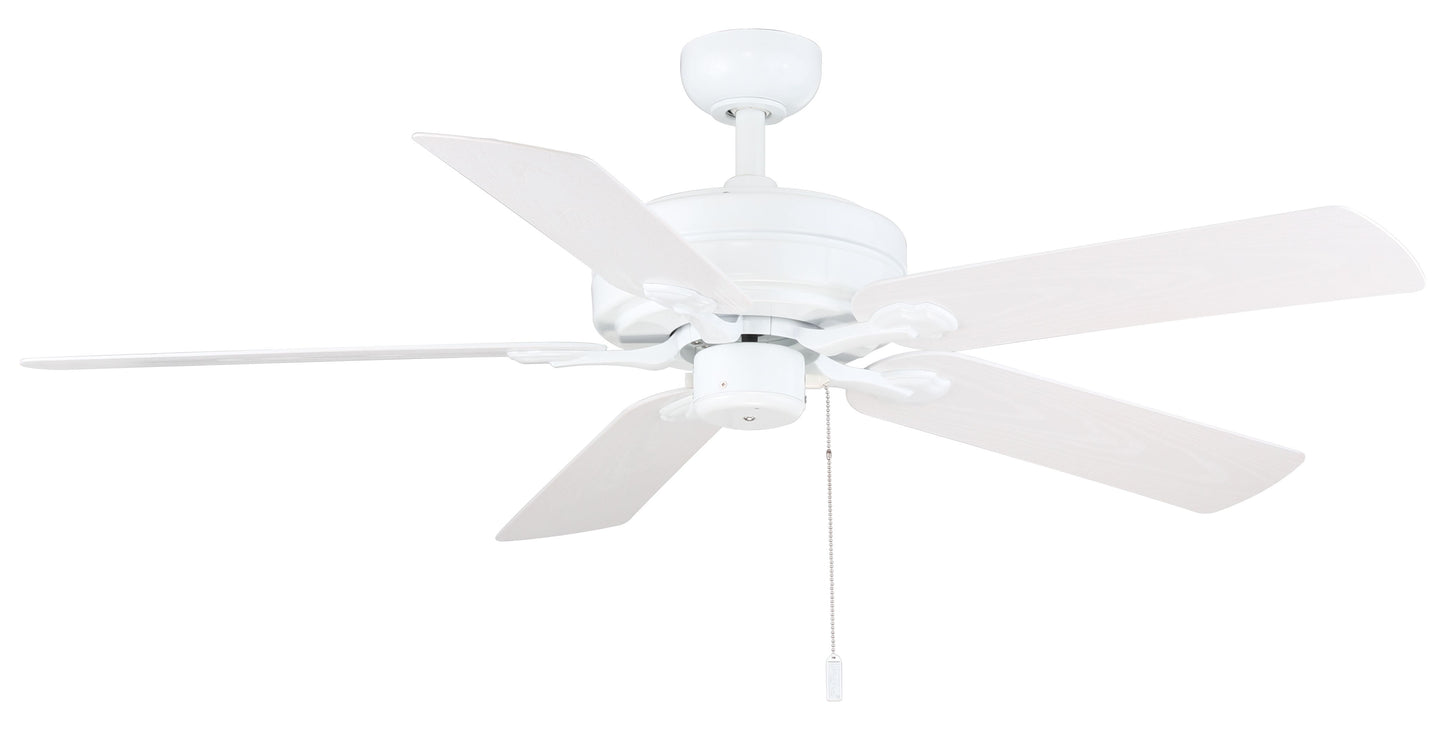 Wind River Fans Courtyard Outdoor Textured Brown 52 Inch Ceiling Fan, 3 Speed, 26 Watts, 120V